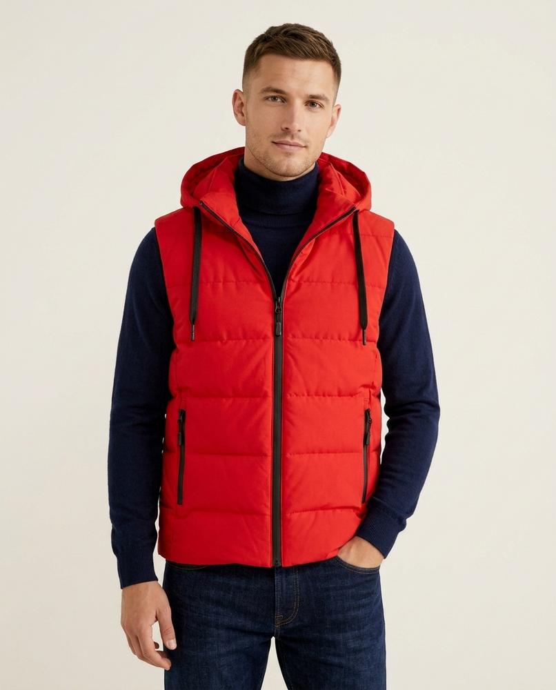 Lands Fashion - Lator | Quilted Hooded Vest Men