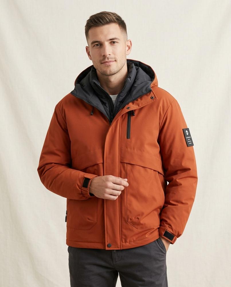 Lands Fashion - Romar | Hooded Lined Jacket Men