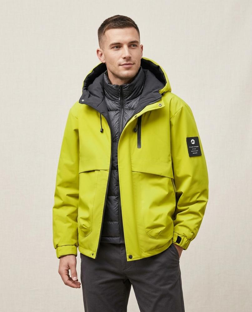 Lands Fashion - Romar | Hooded Lined Jacket Men