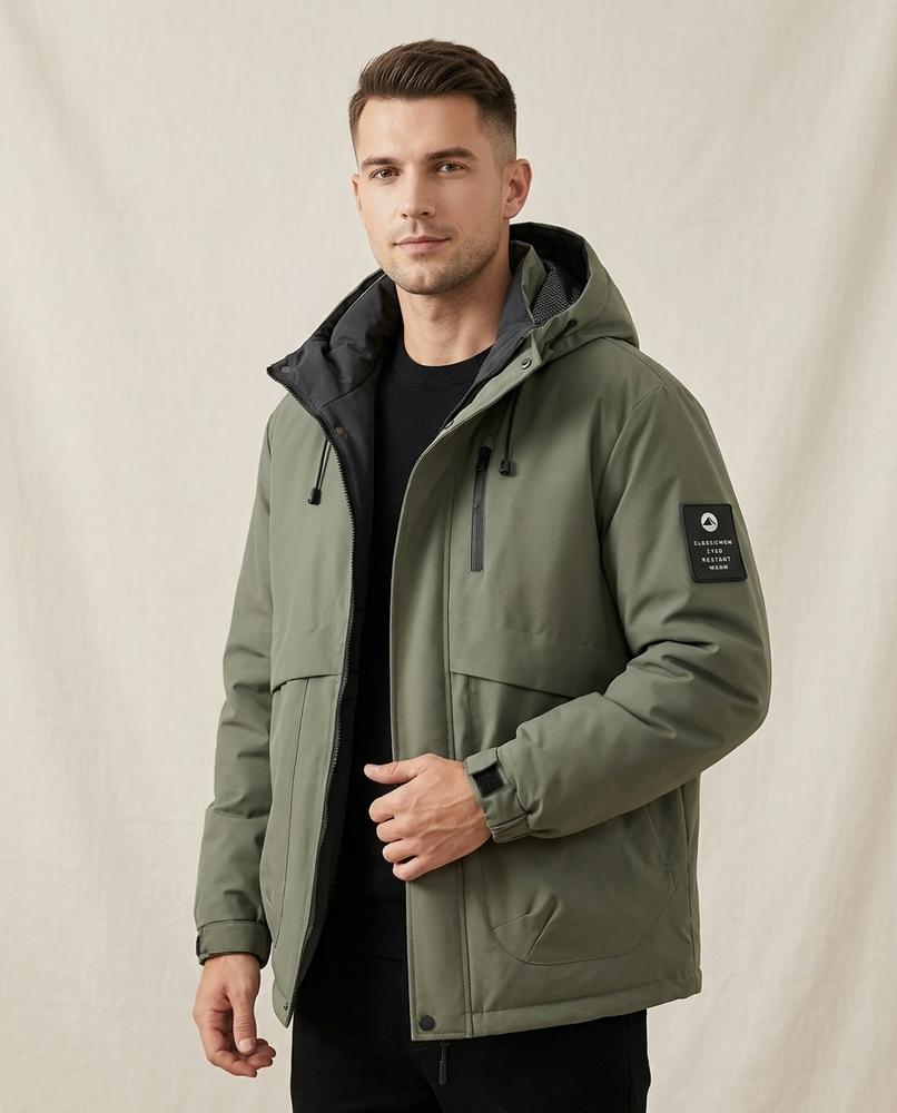 Lands Fashion - Romar | Hooded Lined Jacket Men