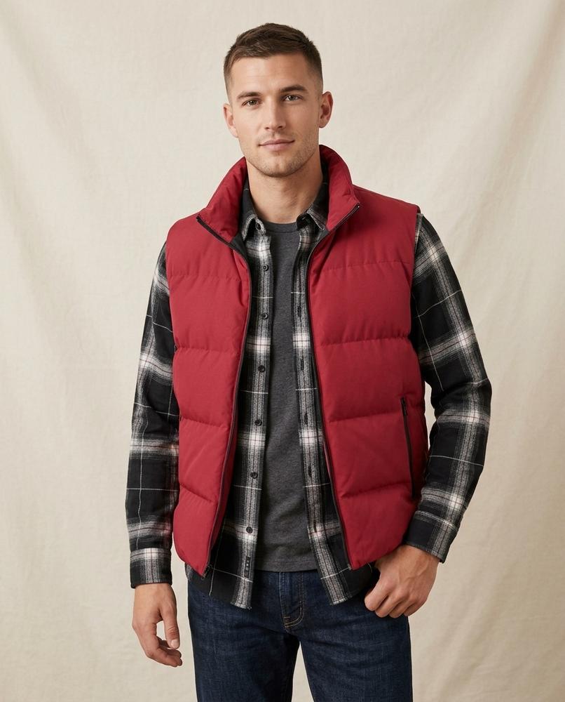 Lands Fashion - Vetor | Quilted Padded Vest Men