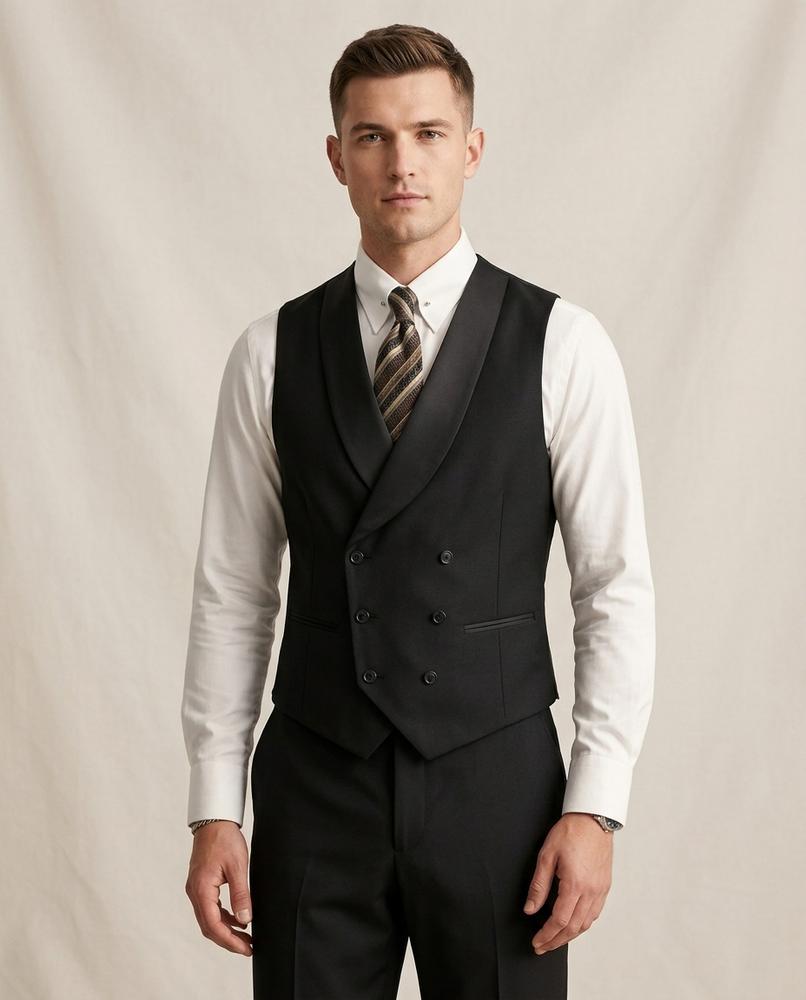 Lands Fashion - Nomir | Double-Breasted Slim Fit Suit Men