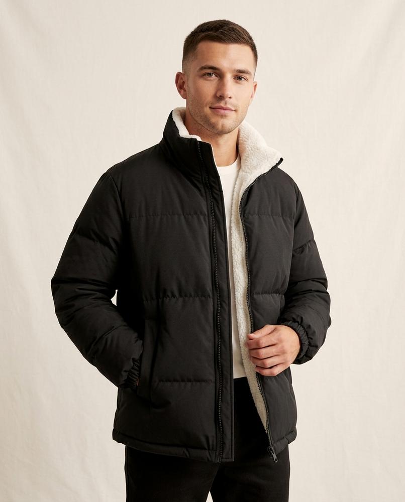 Lands Fashion - Elmir | Quilted Fleece-Lined Jacket Men