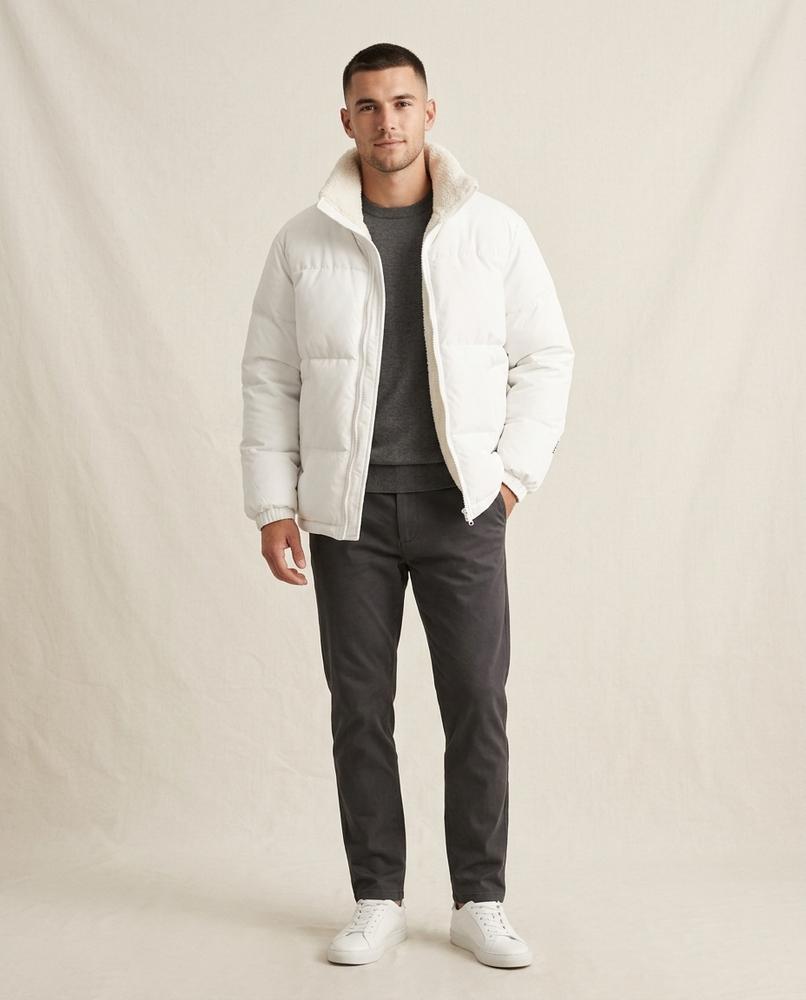 Lands Fashion - Elmir | Quilted Fleece-Lined Jacket Men