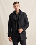 Lands Fashion - Conor | Lined Double-Collar Coat Men