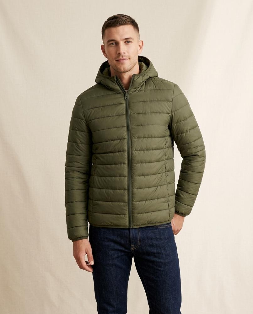 Lands Fashion - Damir | Quilted Hooded Jacket Men