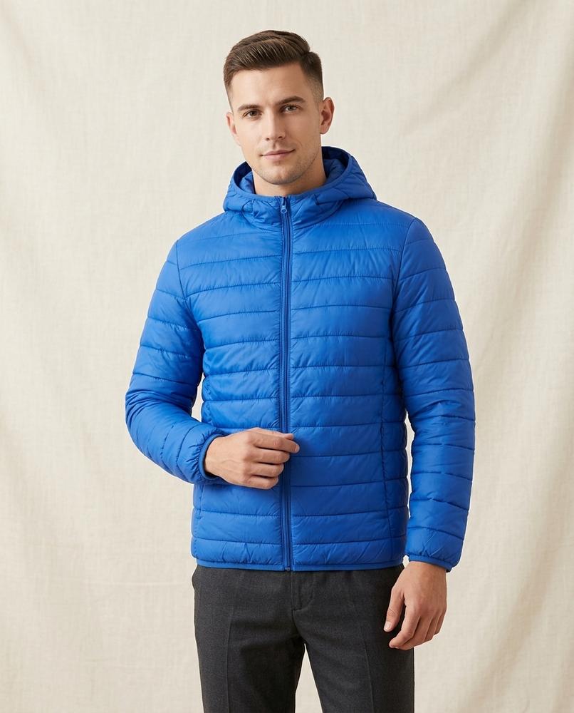 Lands Fashion - Damir | Quilted Hooded Jacket Men