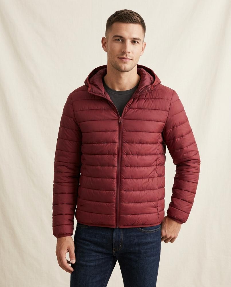 Lands Fashion - Damir | Quilted Hooded Jacket Men