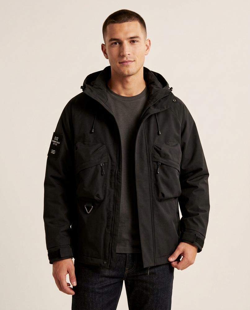 Lands Fashion - Vaken | Hooded Functional Jacket Men