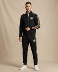 Lands Fashion - Keram | Zip-Up Striped Suit Men