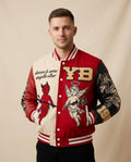 Lands Fashion - Zesol | Color-Block Appliquéd Jacket Unisex