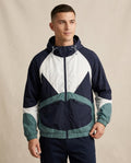 Lands Fashion - Lyvar | Color-Block Hooded Jacket Men