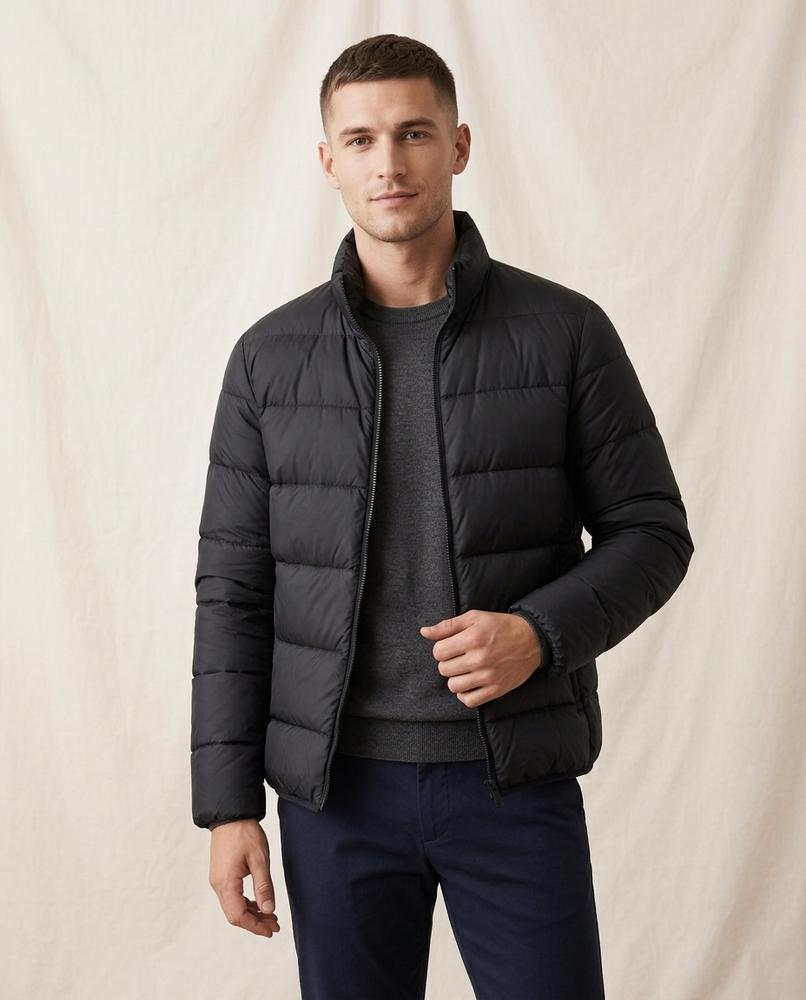 Lands Fashion - Visen | Quilted Zip-Up Jacket Men