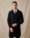 Lands Fashion - Cosin | Single-Breasted Lined Coat Men