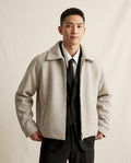 Lands Fashion - Tisin | Heathered Zippered Jacket Men