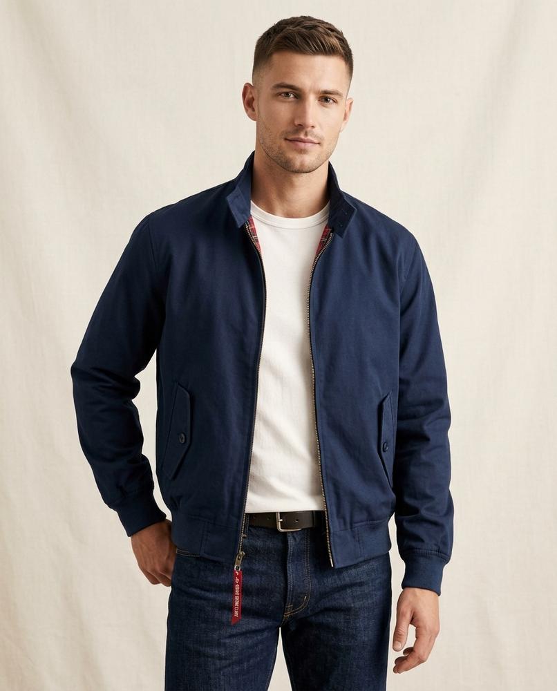 Lands Fashion - Misel | Zip-Up Slim-Fit Jacket Men