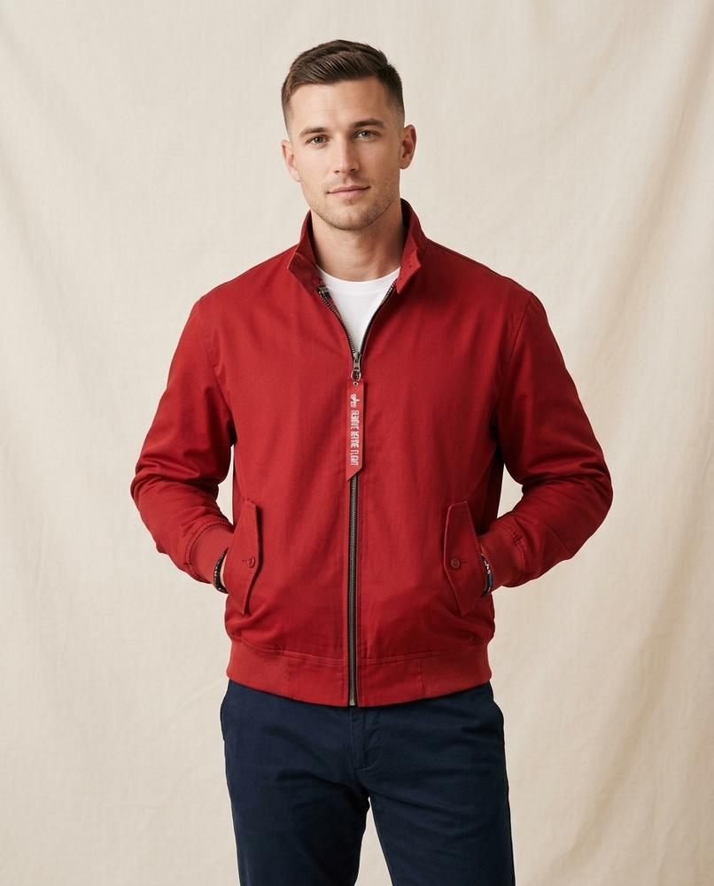 Lands Fashion - Misel | Zip-Up Slim-Fit Jacket Men