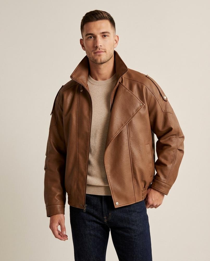 Lands Fashion - Lysol | Asymmetrical Lined Jacket Men