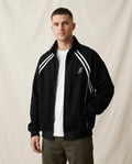 Lands Fashion - Elnav | Zip-Up Striped Jacket Men
