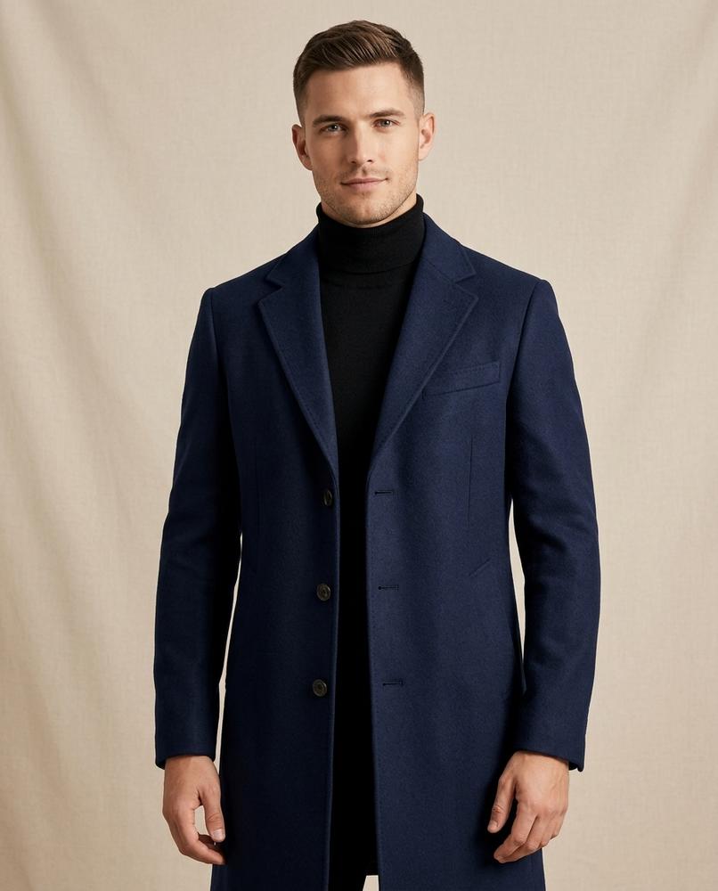Lands Fashion - Covel | Single-Breasted Tailored Coat Men
