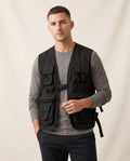 Lands Fashion - Rozan | Sleeveless Utility Vest Men