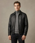 Lands Fashion - Zeram | Zip-Up Collared Jacket Men