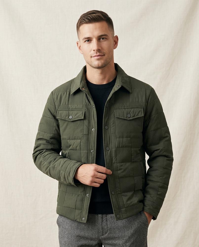 Lands Fashion - Lalom | Quilted Padded Jacket Men