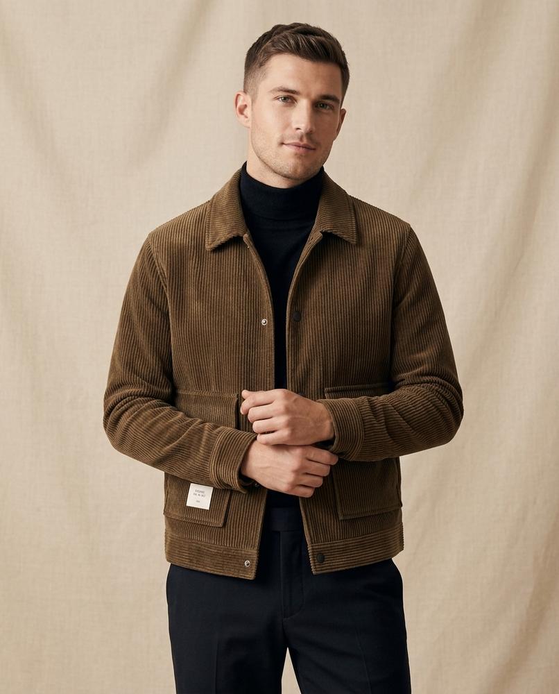Lands Fashion - Arnal | Corduroy Button-Up Jacket Men