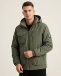 Lands Fashion - Sarel | Fleece-Lined Hooded Jacket Men