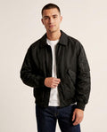 Lands Fashion - Arhal | Zip-Up Collared Jacket Men