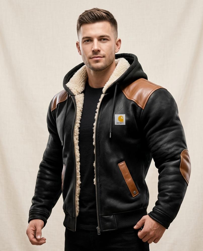Lands Fashion - Ellom | Hooded Lined Jacket Men