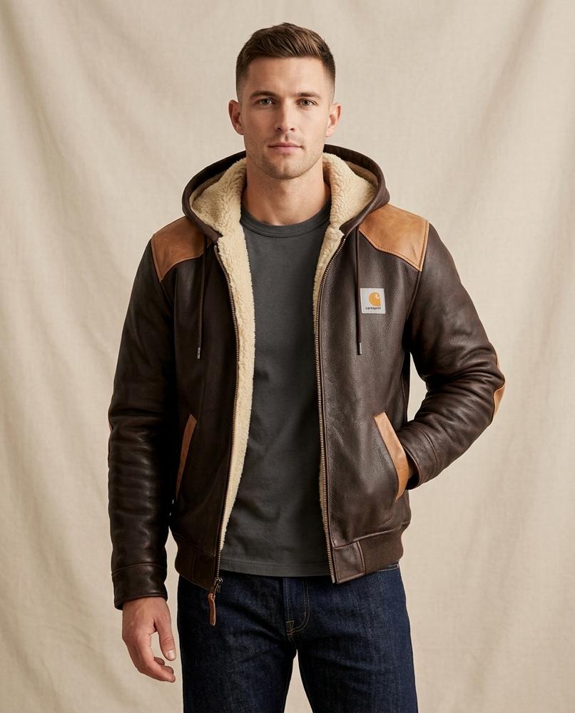 Lands Fashion - Ellom | Hooded Lined Jacket Men