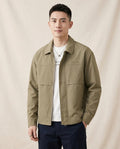 Lands Fashion - Corel | Zip-Up Collared Jacket Men