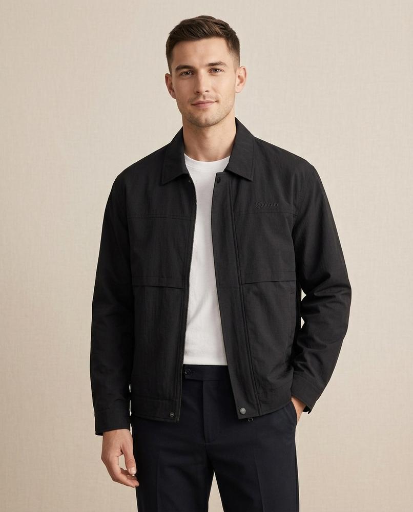 Lands Fashion - Corel | Zip-Up Collared Jacket Men