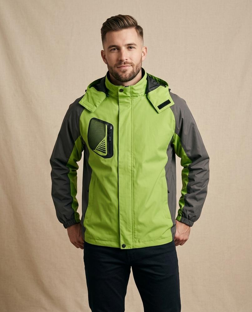 Lands Fashion - Losel | Hooded Waterproof Jacket Men