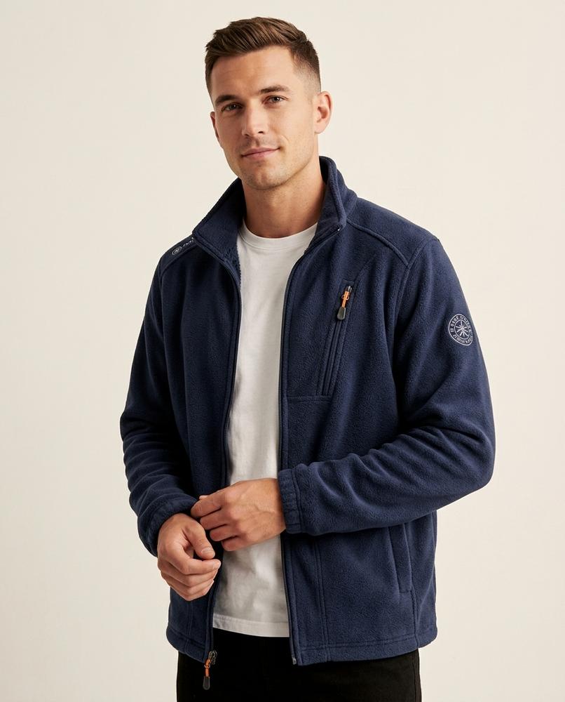 Lands Fashion - Katal | Fleece Zip-Up Jacket Men