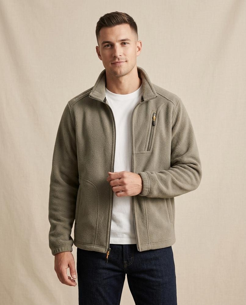 Lands Fashion - Katal | Fleece Zip-Up Jacket Men