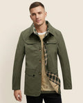 Lands Fashion - Mirev | Fleece-Lined Button-Front Jacket Men