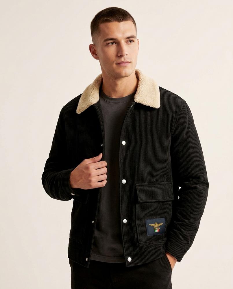 Lands Fashion - Seram | Corduroy Fleece-Lined Jacket Men