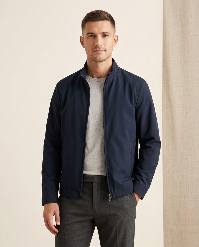 Lands Fashion - Salar | Zip-Up Stand-Collar Jacket Men