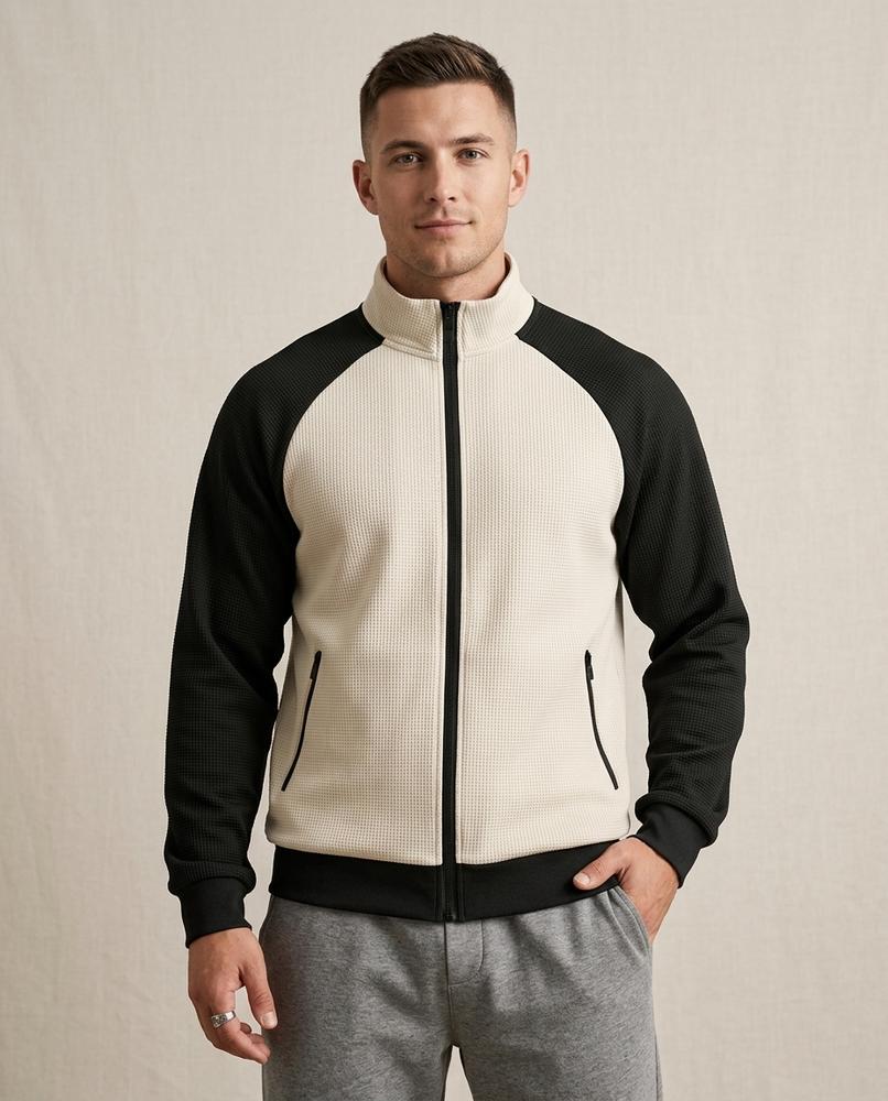 Lands Fashion - Mirel | Color-Block Textured Jacket Men