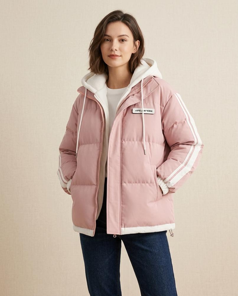 Lands Fashion - Nisen | Padded Striped Jacket Men