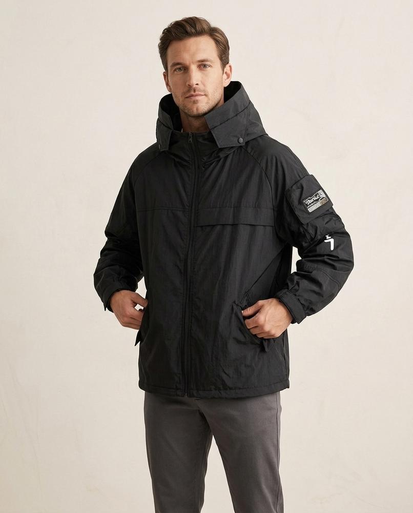 Lands Fashion - Zatir | Hooded Lightweight Jacket Men