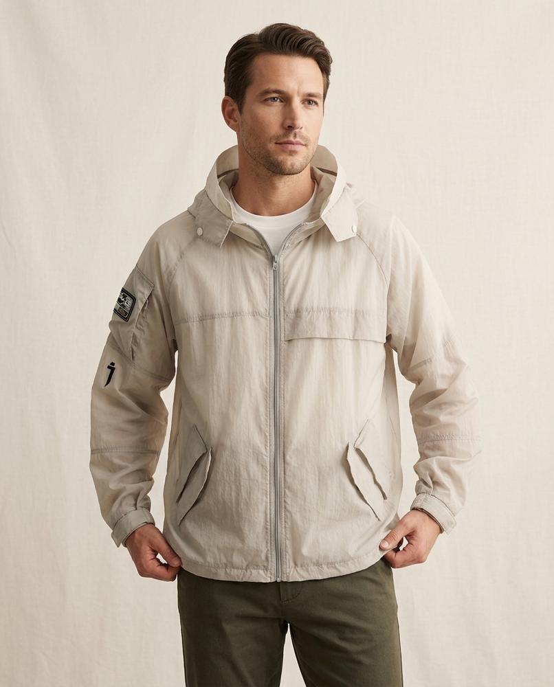 Lands Fashion - Zatir | Hooded Lightweight Jacket Men