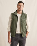 Lands Fashion - Laser | Zip-Up Straight-Cut Vest Men