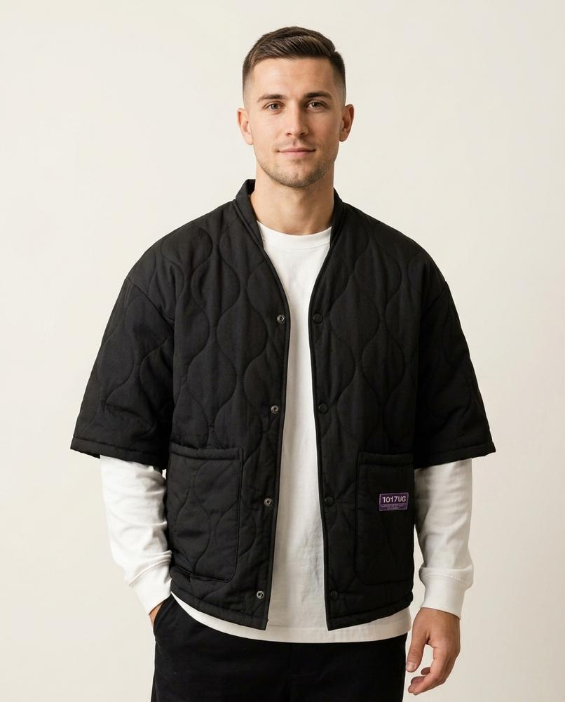 Lands Fashion - Alren | Quilted Short-Sleeved Jacket Men