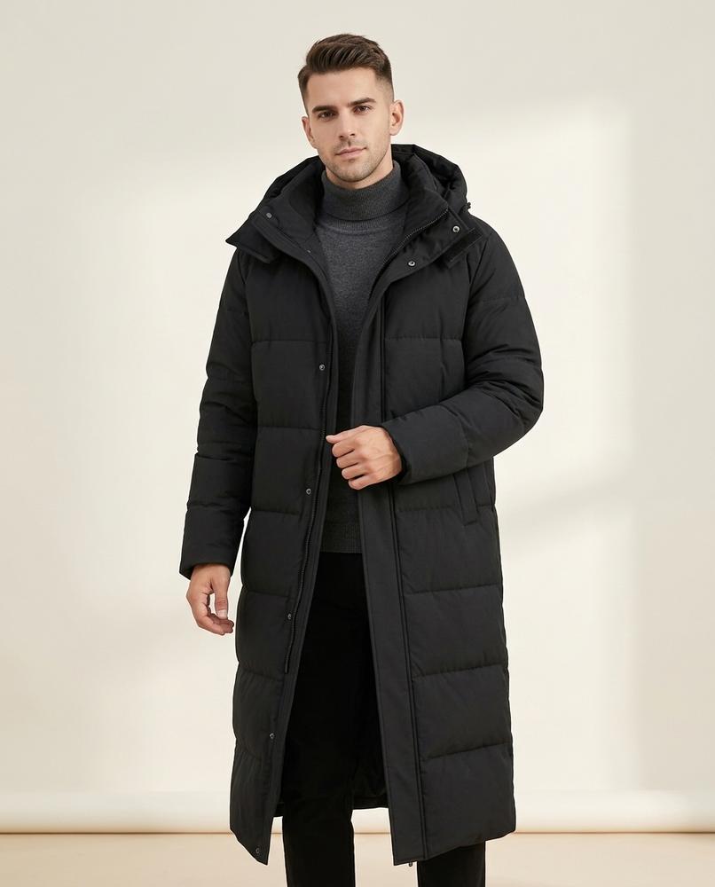 Lands Fashion - Loren | Padded Hooded Coat Men