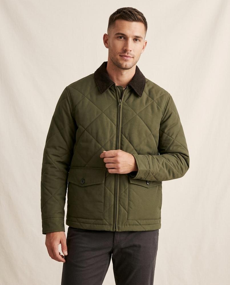 Lands Fashion - Lomin | Quilted Zip-Up Jacket Men