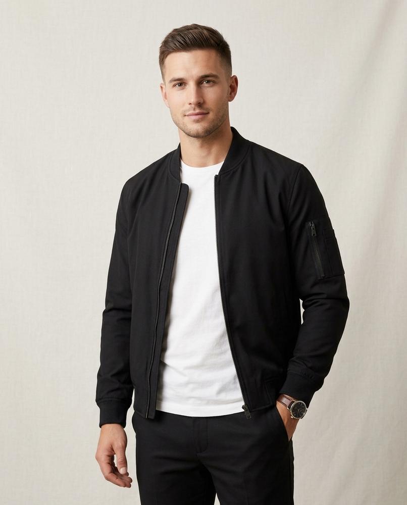 Lands Fashion - Zedar | Zip-Up Lightweight Jacket Men