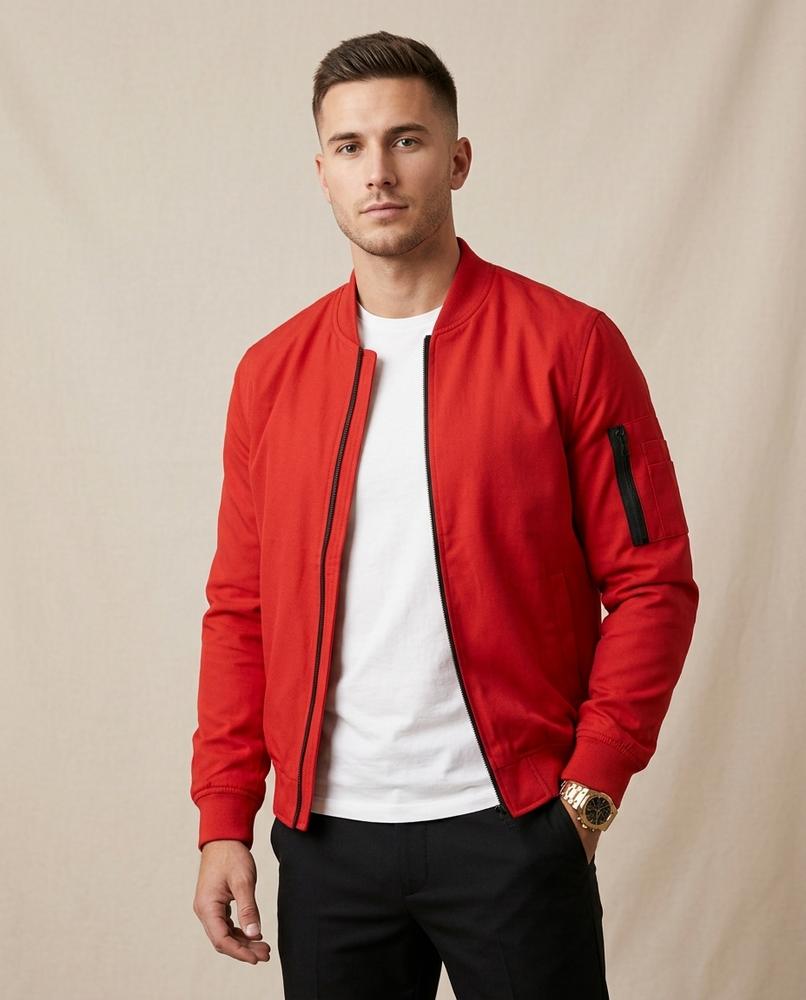 Lands Fashion - Zedar | Zip-Up Lightweight Jacket Men